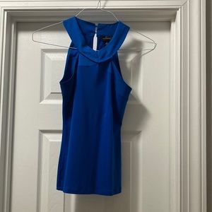 Cute blue sleeveless top from The Limited
